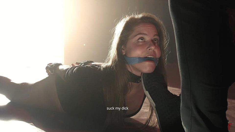 Leya in dungeon - Secret agent goes through weird interrogation (HD 720p MP4) Story clip with English subtitles, the focus is on interrogation and humiliation aesthetics.<br><br>How many days secret agent Leya is already in captivity, she doesn't even know... At first, time passed very slowly, hours felt like days, days like weeks. She was arrested by counter-intelligence team at the moment when she, as part of a sabotage group, was about to liquidate an object of economic security in one of the countries of Eastern Europe.<br><br>The big red ballgag has already become a something natural for the mouth of the agent Leya. It seems that she has already feel no discomfort from the constantly gagged mouth. Hands chained behind her back had already got used to their new position and also didn't cause much discomfort. Her collar, seemingly regular one, had a built-in contacts on the inside that shocked her for any disobedience or attempt to escape. She was kept in a spacious dungeon, monitored around a clock by a surveillance camera.<br><br>Security officers interrogated her every day to find out where the rest of her group was hiding, but Leya was hard as a rock. She was fed poorly, mostly water and old bread. The gag was removed from her mouth only during meals and interrogations, and her hands were shackled behind her back at all times and released only in exceptional cases.<br><br>And so, one day, a new guard once again comes to her dungeon and he needs the same thing from her as everybody before him... He is cold, unperturbed and is going to get answers to all his questions, but his methods are quite strange, they are closely related to BDSM...<br>Will our captive agent be ready for this?<br><br><span style='color:#b0b0b0;'>[隐藏文字，购买后可见]</span>