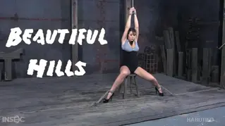 Beautiful Hills 简介：hardtied网站作品，她有着完美的曲线，却被绑着等待着玩弄。