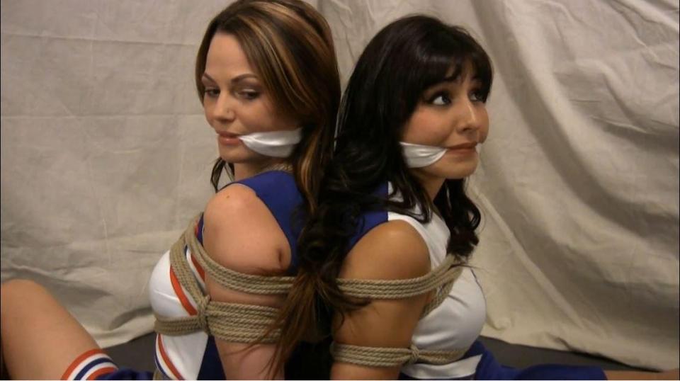 Trisha Banos BTS Trisha Banos BTS (HD). Trisha is tied up with her friend Stephanie in a cheerleader costume and cleave gagged. <span style='color:#b0b0b0;'>[隐藏文字，购买后可见]</span>