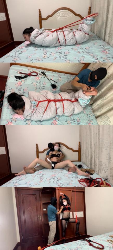 【绳仙岛原创】【订拍转公映,感谢发哥支持分享】黑丝全身连体，诗诗被绑架，先被五花捆脚展示，然后被子包裹捆上驷马，堵嘴，各种蹂躏，鞭打，苦苦挣扎呻吟，最后解开各种整她，最后撸啦嘞！身体完美展示！越后面越 剧情介绍：诗诗被绑架，先被捆绑展示，然后被子包裹捆上驷马，堵嘴，各种蹂躏，鞭打，苦苦挣扎，呻吟，最后解开各种整她，最后撸啦嘞！越后面越精彩！！黑丝全身连体<br><br>演员:诗诗 20岁 在校大学生<br><br>统一解压密码:qq780360122 下载解压后，后缀改成.mp4 即可观看！<br><br>【工作室提供模特 1对1视频SM调教捆绑服务】有各种道具，手铐，脚铐，口球，制服，丝袜，细高，木乃伊，液体，失禁，你想要的剧情内容都可以提供！<br><br>接各种订拍，全国飞约拍，原味丝袜内裤胸罩有售，带视频验证。联系QQ：780360122<br><br>请大家关注本工作室，也可以加QQ交流，想看什么作品告诉我，私信邮箱发信息给我，满足大家要求。大家有好的剧本，好的想法，好的灵感联系我！发给我拍给你们看！<br><br>温馨提示：如果百度网盘链接失效请联系客服立刻从新上传链接！