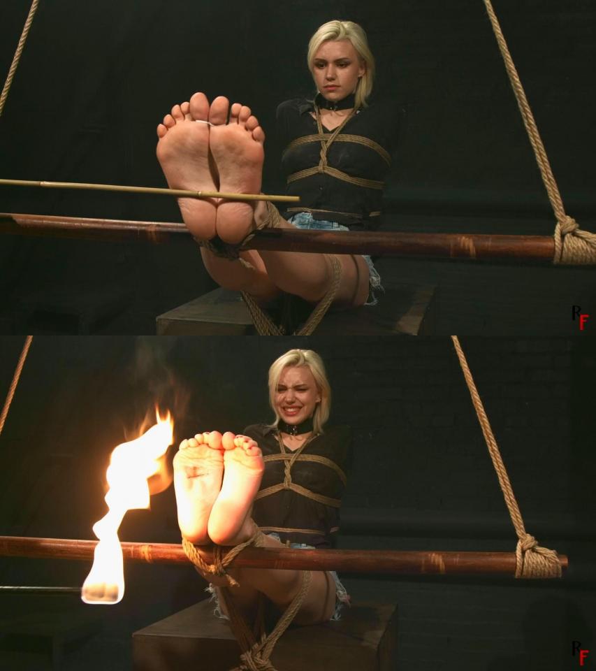 RussianFetish: Astrid - Bastinado and other painful games with her amazing feet  By John<br><br>This is one of Astrid's favorite practices - bastinado. In this clip, barefoot Astrid is bound and her feet are going to be punished. Astrid has her hands tied behind her back, her legs are tied at the ankles and fixed on a suspended bar, and her big toes are also tied.<br><br>I slap her bare feet with a paddle, a whip, and a bamboo stick, then roast them with a fire torch. Astrid is doing great and tears appear in her eyes during the punishment.<br>Enjoy!<br><br>More clips with Astrid:<br>Astrid shows her sexy feet (FULL HD MP4)<br>Interrogation of Astrid with tight bondage, bastinado and huge gags   Interview (FULL HD MP4)<br>Astrid's predicament - Bastinado dice game (FULL HD MP4)<br>Agent Astrid blew a mission and got into bastinado trap - Suspended and caned (FULL HD MP4)<br>The Inquisitor - Astrid's repentance (FULL HD MP4)<br>Bastinado and foot torment for Astrid in mummification (FULL HD MP4)<br>BASTINADO THEATRE - starring Leya and Astrid (FULL HD MP4)<br>Another long bastinado for beautiful barefoot Astrid (FULL HD MP4)<br>Tight hogtie and bastinado for beautiful barefoot Astrid (FULL HD MP4)<br>Category: BASTINADO<br>Related Categories: FIRE PLAY, BAREFOOT, SOLES, FOOT FETISH.<br>Keywords: m/f bastinado falaka, paddle whip cane, no nudity, fire play feet, barefoot feet punishment, feet slapping, bound tied slave girl, toetied toeties, sole foot caning, big feet soles fetish, foot roasting soles, next door, clip by john, astrid, bondage, rope bondage, shibaru, suspension, belts, bedtie, hogtied, tight bondage, strict bondage, bound elbows, struggling, ballgagged, helpless.<br>类别：巴斯蒂纳多<br>相关类别：消防游戏，赤脚，鞋底，恋足。<br>关键词：m/f bastinado falaka, 桨鞭手杖, 无裸露, 火戏脚, 赤脚惩罚, 拍脚, 捆绑的奴隶女孩, toeied toeties, 鞋底鞭刑, 大脚鞋底恋物癖, 烤脚鞋底, 隔壁,约翰剪辑，阿斯特丽德，束缚，绳索束缚，shibaru，悬挂，腰带，睡衣，捆绑，紧束缚，严格束缚，束缚肘部，挣扎，被束缚，无助。