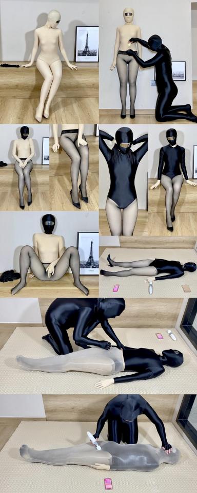 [爱丝袜の凌风姐姐]——超紧丝袋包包乐——(kig+无缝丝袜+体操服)+(超紧油亮丝袋)+(遥控跳D+嗡嗡棒+捂嘴短ZX)+(放置play+强高+挣扎扭动) 这次体验一下超紧油亮丝袜睡袋~~~<br>和柔软绵密的天鹅绒丝袋不同，超紧油亮丝袋更为紧致爽滑，也更透明。<br><br>从足部一点点将超紧油亮丝袋拉到凌风的头顶，再系上一个结。<br>很弹~~很紧~~很滑~~<br>让透明油亮的丝袋紧紧包裹住凌风的每一寸身体。<br><br>把固定在无缝丝袜裆部的遥控跳D打开，裆部顿时穿来嗡嗡声。<br><br>强大的压力让凌风动弹不得，只能在丝袋里面轻轻地蠕动着。<br>丝滑的衣物和丝袋摩擦着~~窸窸窣窣~~<br><br>双腿之间麻麻酥酥……身体逐渐紧绷……<br>啊~~恋物的快乐~~~<br><br><br>PART 1：kig打底   慢慢穿上无缝黑丝   丝袜整理均匀<br>PART 2：足部和腿部的黑丝特写   蹬上缎面高跟鞋<br>PART 3：无缝丝袜裆部放入跳D   M腿自嗨赛高<br>PART 4：穿上光泽体操服   全身各部位特写<br>PART 5：抚摸   挠痒   嗡嗡棒玩弄<br>PART 6：丝袜睡袋包裹全过程<br>PART 7：挠痒   跳D遥控play   嗡嗡棒刺激赛高   捂嘴短ZX<br>PART 8：放置play   丝袋中扭动挣扎   遥控跳D强高<br><br><br><br><br><br>PS：<br>服装：kig   无缝哑光丝袜(黑)   光泽体操服(黑)   缎面高跟鞋(黑) <br>道具：跳D(遥控)   嗡嗡棒   超紧油亮丝袜睡袋(肤)