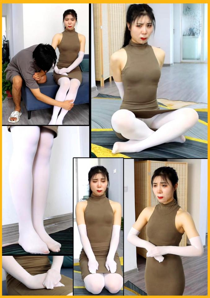 KING精彩定拍《被控制的真人美女玩偶续集01》高领白丝美女玩偶 身体被控制被人肆意玩弄控制 得意客定拍，表演是演技极好的吴晗模特，白丝连指丝袜手套加上白丝裤袜，白丝爱好者别错过了，身体控制系的爱好者别错过，这是人偶娃娃的控制系玩弄，喜欢的别错过了~