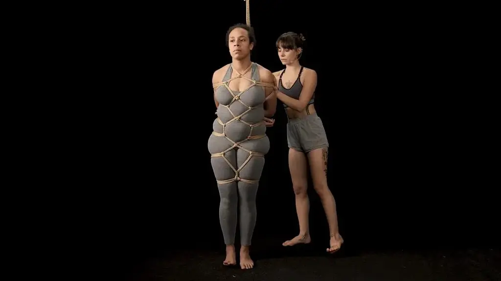 Shukabishi | Tutorial In this class Gorgone teaches her version of the 'Shukabishi' harness with her model Dunkleblüte. <br><br><br>This full-body harness is inspired by an original pattern demonstrated by Kinoko Hajime during one of his workshops and revisited by Gorgone according to her own style. The intricate diamond pattern repeats itself throughout the entire tie making it an interesting flow and memory challenge. <br><br><br>Once you have fully understood the pattern, this harness can be tied very dynamically and gives an opportunity to play with your model's balance. In the suspension lines video Gorgone shows how it can be loaded from multiple points, giving numerous options for both comfortable and challenging suspensions. <br><br><br>In the 'Suspensions and Transitions' video, Gorgone demonstrates some of the many possible positions that can be achieved with the Shukabishi Harness. <br><br><br>The demo video is a straightforward version of the same tie without talking. It is useful to understand the harness before studying the tutorial or to refresh your memory after you have watched the tutorial with full explanations.