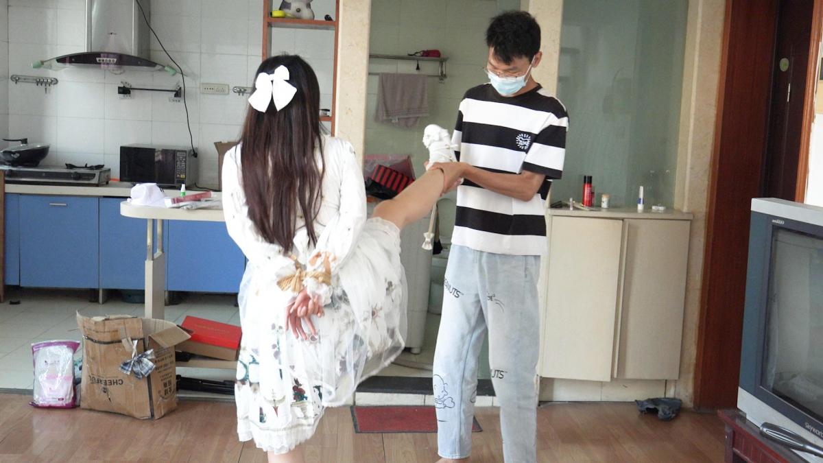 【子衿原创】绑架洛丽塔女孩TK挠痒折磨 百度下载解压密码：zjsy,子衿工作室向全国绳艺爱好者提供：体验绳模捆绑服务，绳模全国可空降、绳艺作品销售、作品定制等，另外本店招募合作伙伴。约拍订拍请联系Q1832923614 微信happiiny