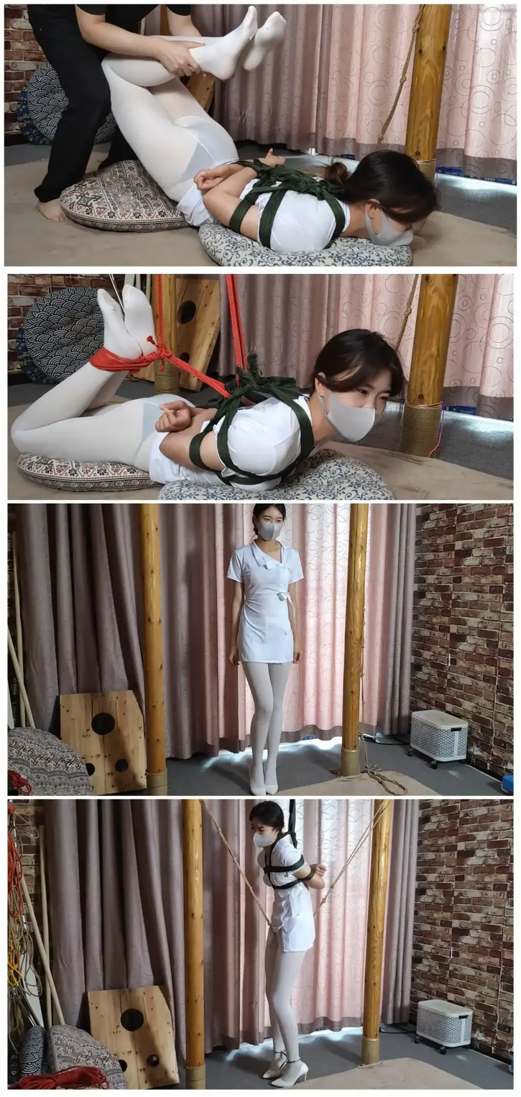 杨蕊  本色出演的小护士 束缘阁 杨蕊 护士服股绳驷马吊  定拍 QQ 63111044    推@Suixin0371<br>不要用手机下载 用电脑下载完成之后解压  解压密码 ：随心<br> 