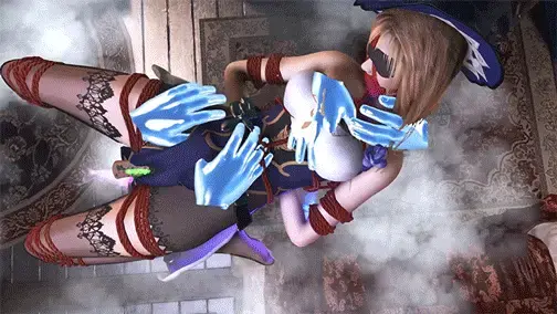 【动画】（丽莎的魔法失控了Ⅱ）魔法失控后被虚空伸出的巨手给占据主导，此时丽莎已经完全被控制，随着巨手的力度不断加大，身体逐渐弯成弓形 【动画】（丽莎的魔法失控了Ⅱ）魔法失控后被虚空伸出的巨手给占据主导，此时丽莎已经完全被控制，随着巨手的力度不断加大，身体逐渐弯成弓形<br>解压密码：jingjing