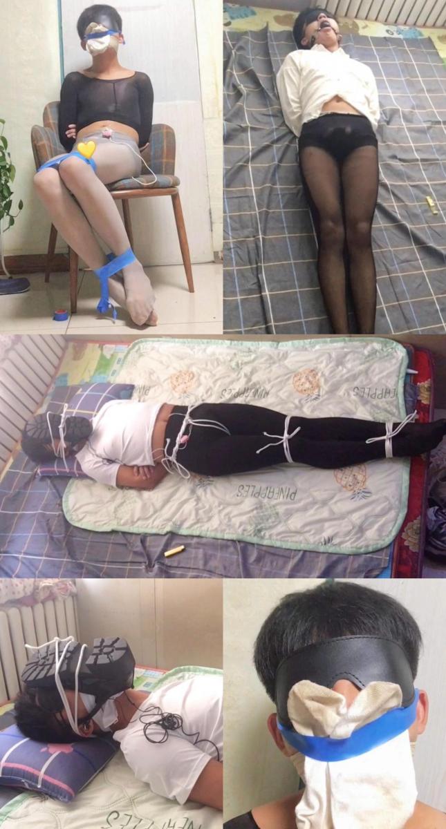 三部原创重口味调教小哥哥合集！妹妹的臭鞋臭袜堵嘴强制！丝袜 瘦腿袜 全包衣，胶带扎带捆绑TD调教, 三部原创重口味调教小哥哥合集！妹妹的臭鞋臭袜堵嘴强制！丝袜 瘦腿袜 全包衣，胶带扎带捆绑TD调教,<br>剧情一：小哥哥在家寻求刺激！偷偷穿上妹妹的丝袜，拿出扎带口球眼罩玩自缚！<br>又拿出汗脚妹妹一个星期没洗的棉袜，直接穿在脚上。<br>脱掉鞋以后，直接塞满嘴里，又酸又味的感觉直接上头！<br>又塞入两颗跳D，开到最大档，震动的声音相当大！<br>直接在穿上无助挣扎呻吟！最后直接强制被GC，身上都湿透了<br>摘下口球，拿出嘴里一双酸臭的白色棉袜，大口喘气！<br>多角度拍摄，调整了收音效果，能够非常清晰的听见呻吟声！<br><br>剧情二：今天看小哥哥不顺眼,直接强行穿上连体丝袜衣！灰色油亮裤袜。<br>胶带捆绑手脚,丝袜堵嘴，再带上眼罩，塞入两颗TD，绑在椅子上<br>后来觉得不过瘾,又拿出汗脚妹妹穿了一周多的白色小船袜。<br>用胶带固定在鼻子上，哈哈哈。<br>让小哥哥每次呼吸都是妹妹的脚臭味！<br>差点昏过去，浑身湿透，再加上TD的刺激！<br>属实过瘾！<br><br>剧情三：小哥哥被妹妹调教,直接被穿上妹妹的瘦腿袜，<br>捆住手脚，塞入TD，蒙上眼睛。<br>先用汗脚妹妹的臭袜子塞入嘴里，<br>再把妹妹的原味小皮鞋强制绑在脸上。<br>每次呼吸都是妹妹的臭袜子和臭鞋的味道。<br>再加上TD的刺激，直接昏过去。<br><br>