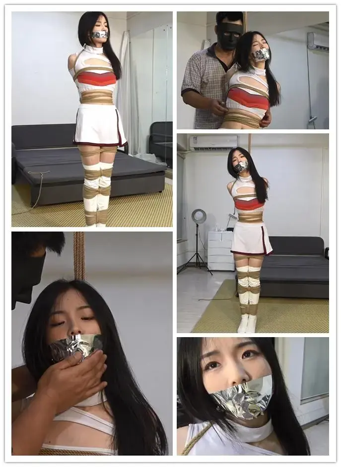 美束映画精品 目击者03 富豪折磨小胡之后 决定将小胡卖掉 第二天，富豪来到屋内，小胡还没睡醒，富豪踹了一脚小胡，小胡醒了。<br>小胡：求求你了，放了我吧！<br>富豪：一直把你放在这里也不安全。<br>小胡：你同意放了我了？<br>富豪：你换了这套衣服在和我玩一天我就放了你。<br>小胡：你一定要说话算话呀。<br>富豪：你放心吧！<br>富豪开始捆绑小胡.<br>富豪用鞭子拍打小胡的屁股......<br>富豪玩累了之后，对小胡说：我儿子已经死了，你觉得我会就这样放了你吗？<br>小胡：你要干什么？<br>富豪：我已经给你联系了买家，是阿拉伯那边的人，只要你过去，我就安全了！<br>小胡：你这个混蛋，你要干什么？我不去阿拉伯，你放了我<br>富豪将小胡的嘴巴堵上，然后恶狠狠得说到：这可由不得你了！<br>富豪离开，小胡挣扎，最终慢慢睡着。<br><br>很快，大门打开，警察走了进来，解开了小胡的绳子<br>警察：具体形况我们已经了解了，小胡女士，您涉嫌诈骗罪，现在被依法逮捕！<br>警察拿出手铐和脚镣给小胡戴上。离开.