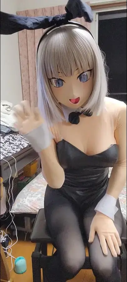 【kigurumi】 エアコン無しバニー 作者：ズックンプラス (ズックン)<br>上传时间：2022-09-02<br>肉体上很冷，所以我试着穿上它，但不能。可爱的兔子表演者在摩擦和研磨!