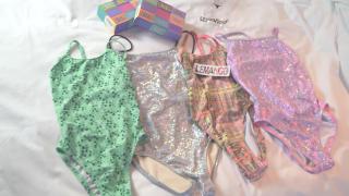 #3 #르망고 실내 수영복 리뷰   LEMANGO SWIMSUIT REVIEW #3 #르망고 실내 수영복 리뷰   LEMANGO SWIMSUIT REVIEW<br>好看的小姐姐试穿四套性感衣服