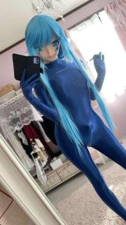 [ choiya ]ヒレ耳ちゃんぴっちりすーつ 全包紧身衣zentai ヒレ耳ちゃんぴっちりすーつ 全包紧身衣zentai