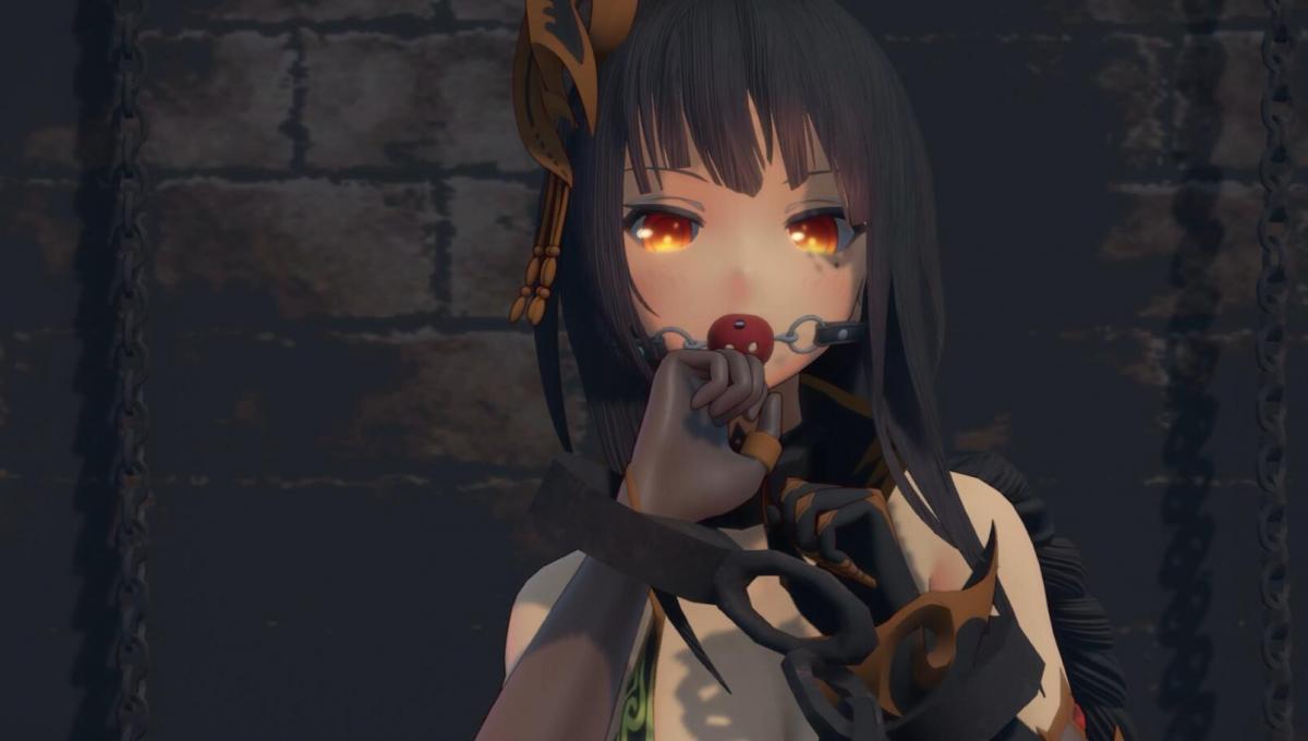 mmd 拘束lamb 二次元美少女在牢房里戴着锁链跳舞<br>赠品:背铐版(百度云)