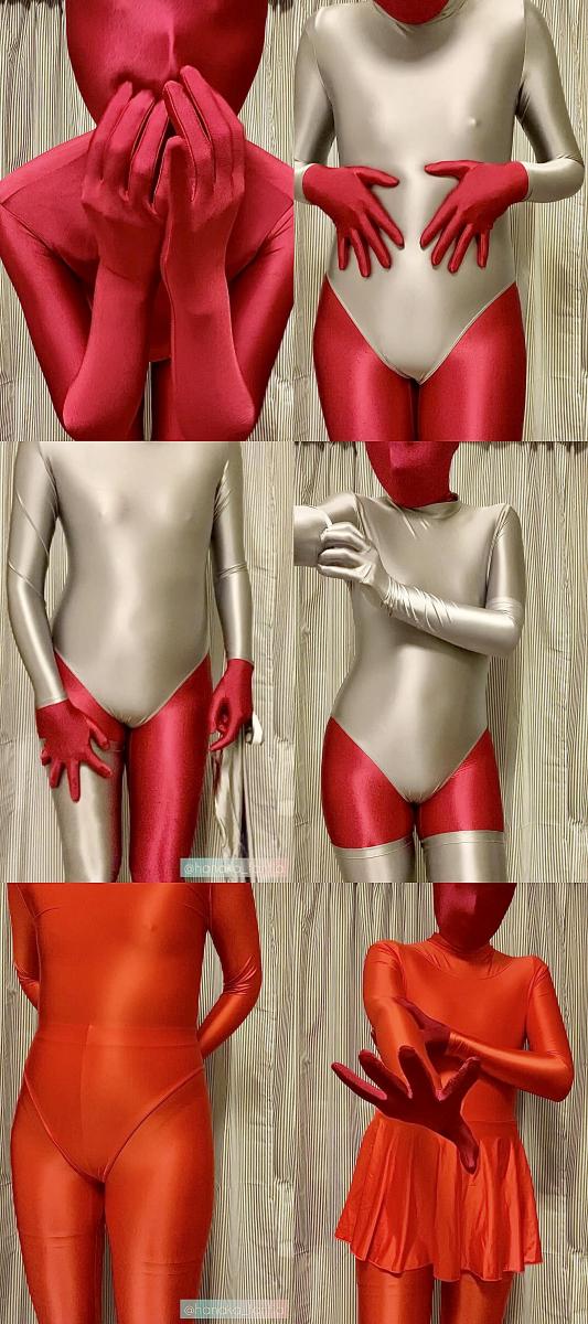 2022-10-01【︎✿小花︎✿】①RED LADY MANNEQUIN 例行更新。<br>华花姐姐的包裹视频，光泽衣物各种穿。<br>老生常谈了。2钻出。<br>也不知道啥时候能换点新题材。