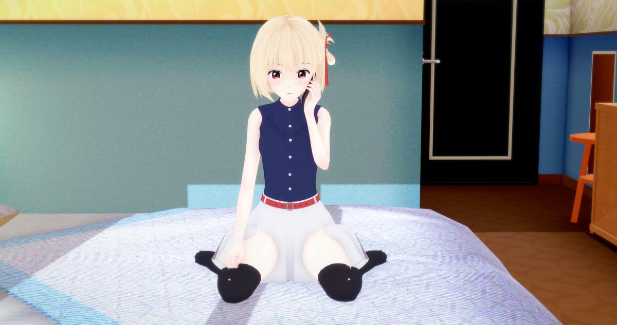 千束与泷奈的特殊活动 - 非常好看的 [狗链/项圈,股绳,跳蛋,按摩棒,马具口球,女调女]