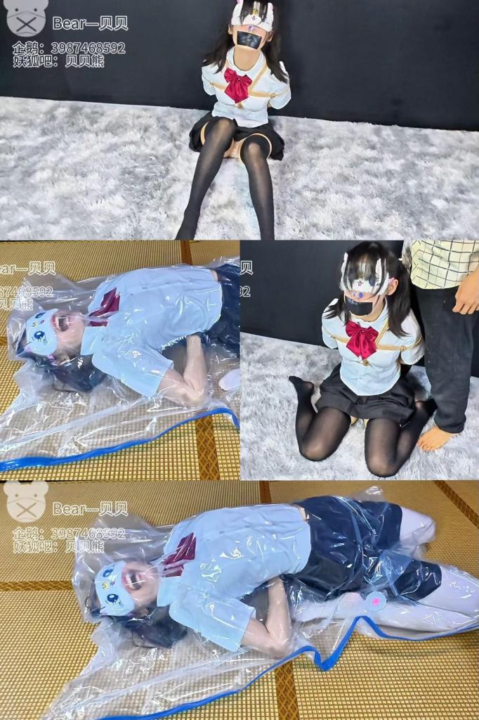 【贝贝熊原创】回馈粉丝，之前有粉丝留言想看鼻夹的，这次又到了回馈时候拉，不过贝贝好像挺害怕鼻夹，但是越是害怕不是越喜欢吗？？【报复贝贝11-胶带鼻夹束缚呼控+真空袋逃脱失败惩罚】 之前被贝贝用鼻夹胶带折磨的那么惨烈，一直想要报复回去，<br>却找不到时机。现在因为一些“特殊”原因得到了这宝贵的一次机会，当<br>然要好好蹂（zhen）躏(xi)蹂(zhen)躏(xi)拉～<br>不过贝贝也够狡猾的，幸亏被我发现了！！<br>·小熊日常日记系列为小熊作品，报复贝贝系列为贝贝作品。补充说明小熊是伪娘，贝贝是女生<br>·接受视频定制:呼控类型、息窒类型、调教类型（企鹅联系：3987468592）<br>·新建了一个粉丝企鹅群，欢迎大家进来唠嗑 （974844755）<br>·有问题可以企鹅找我：<span style='color:#b0b0b0;'>[隐藏文字，购买后可见]</span><br>·解压方式：<span style='color:#b0b0b0;'>[隐藏文字，购买后可见]</span>