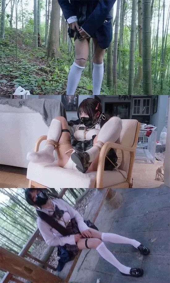 【噗叽】《男娘驯养技术指南Ⅳ》伪娘野外被戴电击器和[X_X]，行走中随机电击，颤抖不已。凉亭中被绳索束缚，棒棒刺激至GC。回家后固定在椅子上，戴开口器，假阳口球抽插，分泌唾液，再用[X_X]刺激强制G 剧情简介：<br>柔和的春日午后，阳光透过嫩绿的枝叶洒在林间小径上，一道纤细的身影正颤颤巍巍地行走着。小叶穿着一袭淡粉色的连衣裙，裙摆在微风中轻舞，却掩盖不住那双修长美腿间的异样颤抖。<br><br>突如其来的电击让小叶猛地一个趔趄，差点跌倒在地。隐藏在内裤里的小巧电击器毫无征兆地释放出刺激的电流，让她的下身瞬间麻痹，双腿几乎失去知觉。<br><br>小叶咬着薄薄的下唇，眼中含着委屈的泪花。她清楚远程遥控器就在身后不远处那个男人手中，却无法预料下一次电击何时到来。<br><br>每走几步，电击就会毫无规律地袭来，有时轻微得像羽毛拂过，有时强烈得让她差点失禁。更要命的是，体内那颗粉红色的[X_X]也开始不安分地震动起来，一阵阵酥麻的[X_X]从最隐秘的地方传来，让她的步伐变得更加飘忽不定。<br><br>小叶忍不住发出压抑的呻吟，脸颊染上羞耻的红晕。[X_X]的震动频率时快时慢，配合着不定时的电击，让她的身体在痛苦与[X_X]之间摇摆。汗水已经浸湿了她的内衣，贴身的布料摩擦着敏感的[X_X]，带来额外的刺激。<br><br>终于，在经历了二十多分钟的折磨后，小叶被引导到了一座古朴的凉亭前。她的双腿早已软得像面条，几乎是被半拖半拽地带到了凉亭中央。<br><br>凉亭四周空旷，虽然地处偏僻，但依然有被路人发现的风险。这种随时可能被人看到的羞耻感让小叶的心跳加速，下身的湿润感也愈发明显。<br><br>主人走到她面前，小叶顺从地将双手背在身后，双手被手铐收紧。<br><br>主人从袋子里取出一根粉色的[X_X]，表面光滑，顶端呈现优美的弧度。小叶羞得想要把脸埋起来，但束缚让她无法移动分毫。<br><br>[X_X]开启的瞬间，低沉的嗡鸣声在安静的凉亭中显得格外清晰。主人将[X_X]贴在小叶的大腿内侧，从膝盖开始，缓缓向上滑动。<br><br>震动传递到敏感的肌肤上，让小叶忍不住轻呼出声。当[X_X]接触到她最敏感的那一点时，她的整个身体都颤抖起来。<br><br>小叶努力压抑着声音，担心会被人听到，但身体的反应却是诚实的。[X_X]和[X_X]的双重刺激让她很快就到达了临界点。<br><br>主人似乎很享受这种过程，故意调慢[X_X]的频率，让小叶在欲望的边缘徘徊。每当她快要达到GC时，刺激就会突然减弱，让她在不满足的状态中呻吟挣扎。<br><br>小叶的声音带着哭腔，眼中满含着渴求，身体不自觉地向前迎合，寻求更多的刺激。<br><br>主人将[X_X]调到最高档，同时增强了[X_X]的震动。双重的强烈刺激让小叶几乎要叫出声来，但恐惧和羞耻让她死死咬住下唇。小叶终于承受不住，身体猛地一阵痉挛，达到了强烈的GC。她死死咬着唇，努力不让自己发出声音。<br><br>主人轻抚着她汗湿的头发，表示对她表现的满意，然后示意该回家了。<br><br>回到家中，小叶以为折磨终于结束了，但她错了。<br><br>小叶羞红着脸，按照指示将双腿大大分开，搭在两侧的支架上。这个姿势让她的隐私部位完全暴露在空气中，没有一丝遮挡。现在的小叶完全无法移动，只能保持着这个羞耻的姿势。<br><br>主人手中拿着一个奇特的装置——开口器。小叶想要摇头拒绝，但主人的眼神让她不敢违抗。<br><br>开口器被小心地放入她的口中，金属的冰冷触感让她打了个寒战。随着主人调节螺丝，她的嘴巴被强制保持在张开的状态，连闭合都无法做到。<br><br>主人满意地欣赏着小叶此时的模样——双腿大开，嘴巴张着，眼中满含着羞耻和恐惧的泪水。<br><br>从柜子里取出假阳口球，假阳口球缓缓伸入小叶张开的口中，她感受到那种异物入侵的不适感。起初动作很轻柔，只是在口腔中浅浅地进出，但随着时间推移，幅度开始增大。<br><br>小叶想要发出抗议的声音，但开口器让她只能发出模糊不清的呜咽。<br><br>假阳口球越来越深入，偶尔会触碰到她的喉咙后壁，引起轻微的干呕反应。但主人的技巧很娴熟，总是在她快要承受不住的时候及时退出，让她在不适和适应之间反复循环。<br><br>唾液开始大量分泌，从她无法闭合的嘴角流淌出来，顺着下巴滴落在胸前。这种无法控制身体反应的感觉让小叶感到前所未有的羞耻。<br><br>主人停下动作，让小叶有机会看到镜子中的自己。<br><br>镜子里的身影让小叶几乎不敢相信那是自己——双腿大开暴露着最隐私的部位，嘴巴被强制张开，唾液不受控制地流淌，眼中满含着羞耻的泪水。这副淫靡的模样让她想要找个地缝钻进去。<br><br>但更羞耻的还在后面。主人重新启动了[X_X]，将它放置在小叶最敏感的那一点上。<br><br>突如其来的强烈刺激让小叶的身体猛地绷紧，但束缚让她无法逃避分毫。<br><br>唾液的分泌变得更加旺盛，混合着她因刺激而产生的生理反应。她能感觉到自己的身体正在不受控制地向GC迈进，而这种无法抗拒的[X_X]让她既恐惧又期待。<br><br>主人在她耳边低语，声音带着诱惑的磁性，询问她是否想要GC。<br><br>小叶拼命地点头，眼中的渴求显而易见。<br><br>但主人却故意放慢了节奏，让她在即将达到顶点的时候被强行拉回。这种反复的折磨让小叶几乎要崩溃，她努力想要用身体语言表达自己的需求，但束缚让她只能无助地承受。<br><br>汗水浸湿了她的衣服，粘贴在身上的布料带来额外的摩擦感。呼吸变得急促而不规律，胸膛剧烈地起伏着。<br><br>主人似乎终于决定结束这场折磨，将[X_X]的强度调到最高。双重的强烈刺激瞬间击溃了小叶最后的防线。她的身体猛烈地痉挛起来，从头到脚的每一寸肌肤都在颤抖。眼睛不受控制地上翻，意识在强烈的[X_X]冲击下变得模糊。<br><br>交流QQ：3900641887<br>解压密码：puji<br>压缩文件后，改后缀为MP4