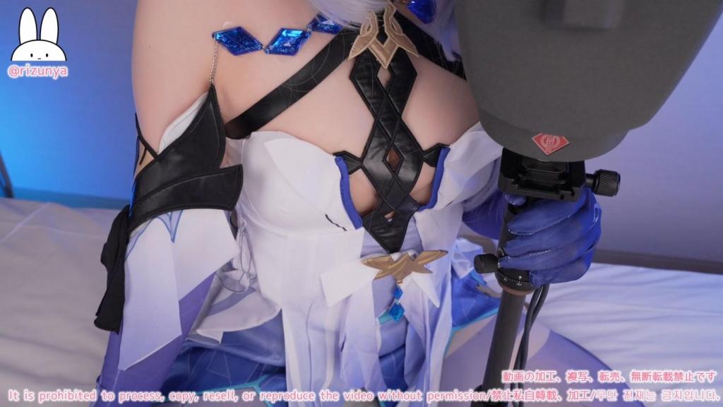 【コスプレASMR】原ネ申/ス◯ークのコスプレで師匠と夜の特訓でいじわる我慢責め♡甘サド×太もも素股バックハメ[X_X]管理でたっぷり搾り取られる♡オナサポ特化耳舐めASMR♥【りずな】Cosplay 小姐姐这次Cos的是原神里的丝柯克，这次的ASMR围绕了假[X_X]大做文章。时长足够长，看着听着很爽很刺激。<span style='color:#b0b0b0;'>[隐藏文字，购买后可见]</span><br>全名：【コスプレASMR】原ネ申/ス◯ークのコスプレで師匠と夜の特訓でいじわる我慢責め♡甘サド×太もも素股バックハメ[X_X]管理でたっぷり搾り取られる♡オナサポ特化耳舐めASMR♥【りずな】Cosplay Ear Licking ASMR