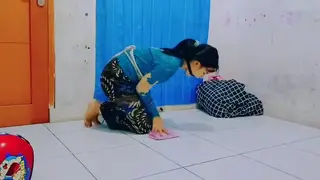 A Girl Is Confined And Made A Housemaid (ID-BOUND042) A Girl Was Confined And Made A Housemaid By Ordering This Girl To Mop The Floor