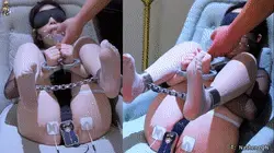 【娜绳工作室】【青柠】168NSGZS-168 ◀青柠体验星空紫的小屁股，不是平常带着手颈枷，腿部从手肘那边穿过，直接限制了青柠的走动，在加上青柠定制的铐子锁柱，更加限制住了青柠的行动<br>青柠的小屁屁慢慢从肉色到星空紫的颜色，在每次拍子的击打下，颜色都会不一样，最后变成星空紫的样子，让人看了着实兴奋<br>其次，在这其中，青柠被迫戴上的是口枷，而不是口球，就这样，青柠是被迫给假弟弟口的，而且，还在屁屁上增加了电击器。<br>视频的中间，因为青柠带着有眼罩，青柠其实自己也不知道，到底是电击器的痛，还是拍子打屁股的痛，叫声是此起彼伏，很快就在电击器的帮助下，让青柠的小屁屁达到了星空紫的境界<br>星空紫的体验很真实，也很痛苦，青柠表示不想体验第二次了，（但是谁也说不准）<br><br><br>大号QQ：642462518，有需要的加<br>备用QQ：3681234217<br><br>绳缚镣铐体验室初步建成，欢迎前来咨询体验<br>地址是在黄岛<br><br>另外，工作室诚招模特，仅限女生（CD，跨女还请勿扰，多谢合作）欢迎咨询<br><br>➡需要定拍的可直接加我的联系方式，模特可接定拍，一般当天出片。<br><br>↓   ↓   ↓   ↓   ↓   ↓   ↓   ↓   ↓   ↓   <br>✅主页：https://www.linzijun.app/@nashenggzs<br>✅QQ：642462518   备用：3681234217<br>✅微信：Nashengliaokao<br>✅推：@NashengQN<br>↓   ↓   ↓   ↓   ↓   ↓   ↓   ↓   ↓   ↓   <br><br><br>---------------------------------------------------------------------------------------------------------------------------------------------------------------------<br>㊙【解压密码】[-H] nana2023     在下载后解压的文件里  为防止被封，建议根据所给的提示请修改后缀名后观看。建议下载后观看，防止被封，请勿在线观看。如果是电脑端，可下载后修改后缀名可观看 [-H]<br>---------------------------------------------------------------------------------------------------------------------------------------------------------------------<br><br>