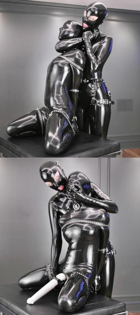 SPREAD &amp; BOUND 胶衣女同调教玩弄，快乐棒强高同时裸绞锁喉窒熄，随后拳交同时快乐棒强高。<br><br><span style='color:#b0b0b0;'>[隐藏文字，购买后可见]</span>