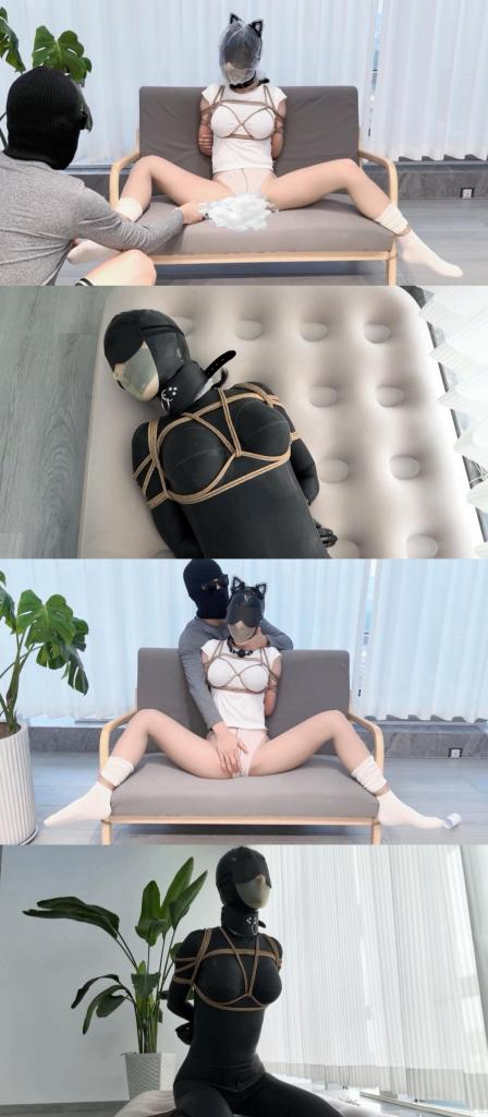 【真·全程高能】全篇止息头套没摘过带了50分钟，后程还继续套buff，疯狂挣扎，绝望崩溃，小怪兽蛋蛋+棒棒+胶衣+丝袜 【真·全程高能】全篇止息头套没摘过带了50分钟，后程还继续套buff，疯狂挣扎，绝望崩溃，小怪兽蛋蛋 棒棒 胶衣 丝袜