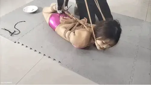 米圈. 为了拿回钱而斗争[第二系列] ((下编)) 极限驷马, 束缚爬行 这是已经获得上传许可的定制视频。<br><br>(正在使用翻译机。)<br>(语气可能会有点尴尬)<br><br><br>是有剧本的视频<br>有脚本的视频制作成本更高，但如果这些视频流行，我们将继续制作它们。<br>本视频分为(上, 下)篇<br><br><br><br>* 摄影型号 : 米圈<br><br><br><br>= 背景故事 =<br>米圈必须不断搬运硬币来赚钱。<br>但是，每搬运一枚硬币，米圈就会受到一个让她行动更加困难的惩罚。<br>最后，她必须在极限束缚的状态下搬运硬币。<br>米圈能成功吗？<br><br>Miquan must keep moving coins to earn money.<br>However, with each coin she moves, she receives a penalty that makes it harder for her to move.<br>In the end, she must transport the coins while in a state of extreme restraint.<br>Will Miquan succeed?<br><br>(请给我一个视频制作的背景故事想法，我将用它作为参考。)