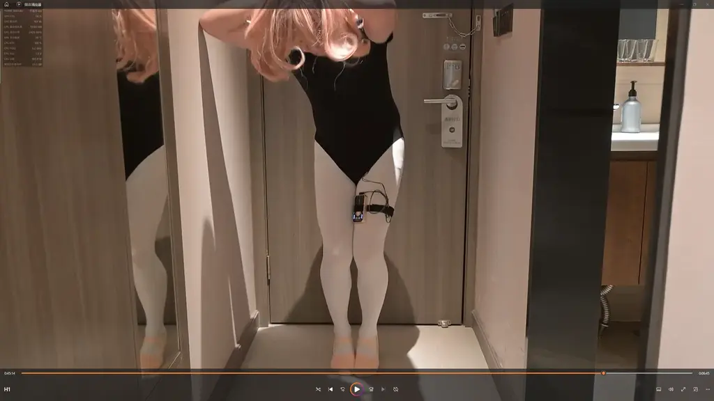 伪娘的酒店轮盘任务 上 小伪娘在酒店进行轮盘任务如果挑战失败则要累计失败点数然后在游戏结束后进行惩罚 自定义的波形把小伪娘电的站都站不住 带了口球之后更是口水流一地