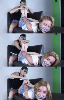 Hogtied tickle Hogtied tickle