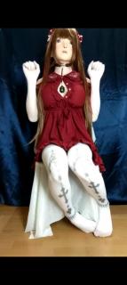 Kigurumi fun with breathplay and toys 作者:Nailvin<br>比较古早的kigurumi，画质有些渣但是观感还不错，玉足展示加跳蛋振动，后面还有一段塑料袋套头，