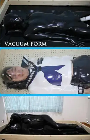 Vacuum form Vacuum form<br><span style='color:#b0b0b0;'>[隐藏文字，购买后可见]</span><br>描述：真空形成機（自作）を、使用してみました。<br>通常のバキュームベットは、パイプの穴から空気を吸い出すのですが、 こちらは、板に開いている全ての穴から空気を吸い出す為、とても強力です。<br>呼吸穴等を設ける事無く圧縮しておりますので、ちょっとした[X_X]にもなっております。