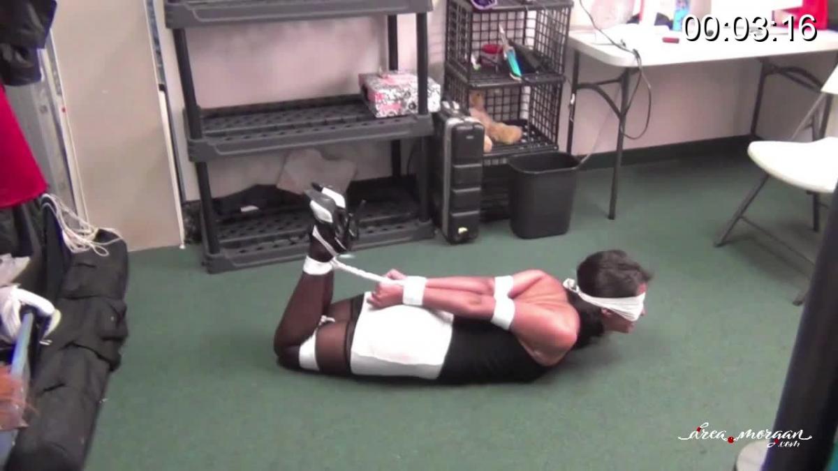 What Would You Do (WWYD) What would you do if you went in to the store and found a blindfolded and bound girl in a room?<br><br>Tags: Bondage 