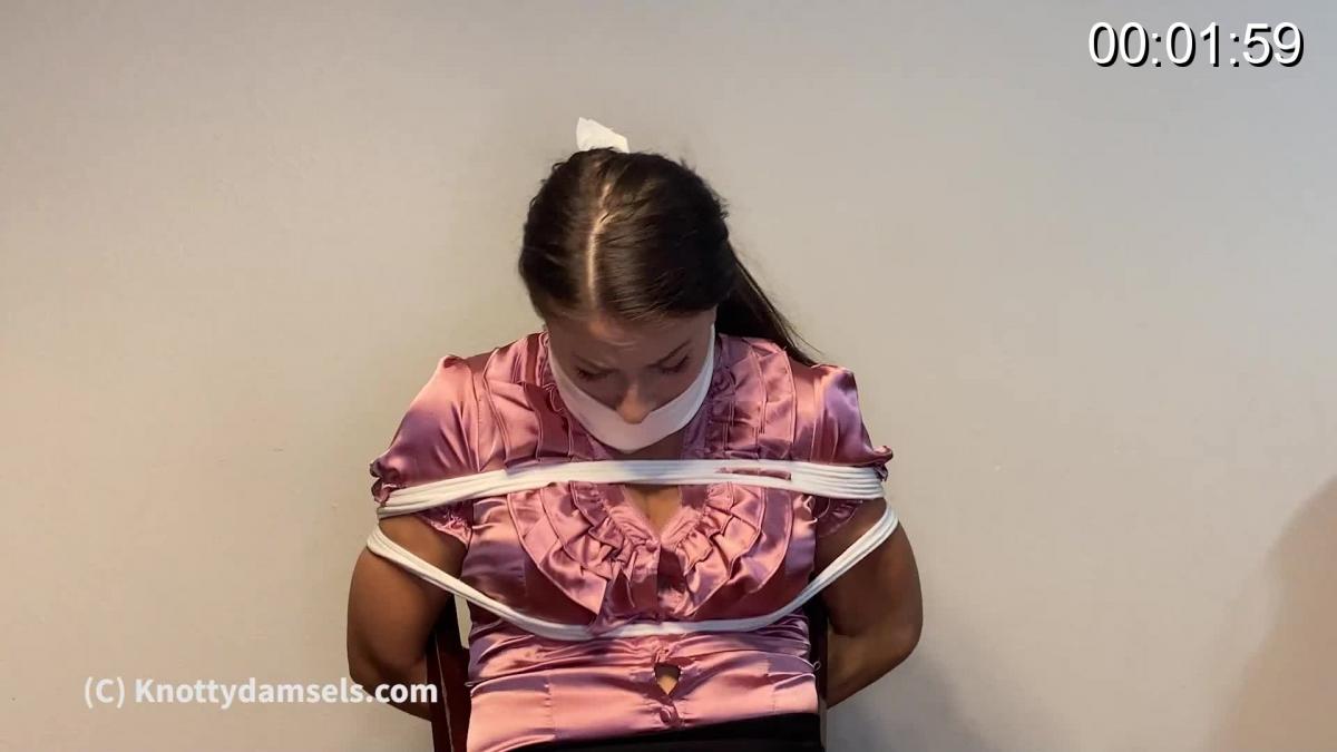 Indica Fetish- Detective In Danger (COMPLETE) The extremely sexy Indica Fetish is a perfect damsel in distress, and this set of her as a snooping detective proves it in this complete video of her at her perilous best:<br><br>Detective Indica Fetish was on the trail of a really bad criminal that she thought she could handle on her own. After following the criminal in a seedy motel lobby, she was startled to find that a trap had been sprung and soon she would black out. <br><br>When she comes to, Indica finds herself tied securely to a chair. As she awakens, her captor appears holding a white cloth. He gives the detective a proper silencing by OTM gagging her with the white cloth (stuffing her mouth first). The fiery Indica struggles and moans as best she could. <br><br>Eventually Indica manages to get her gag loose, but her captor returns and makes sure she is quiet and cooperative for his next plan with her.<br><br>With her captor fleeing town, he makes sure that nobody can find the beautiful damsel. He tapes her up in the bathtub and gags her with a strip of duct tape over her mouth.<br><br>Indica comes to and tries to get free, but she is unable to. However, she is happy to find that her partner has caught the criminal and is there to rescue her. However, he is not too pleased she allowed herself to be caught and tries to lecture her on the dangers of tailing a criminal on her own. Indica disagrees and has one last surprise thrown at her.