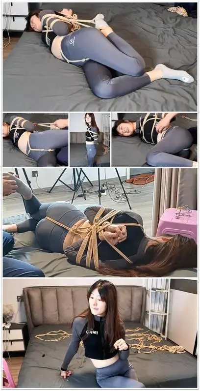 软萌呆乖小美妞果果瑜伽裤第一季，后观音、机关股绳、单脚驷马TK、SP，有趣的对话和笑声、曼妙挣扎  