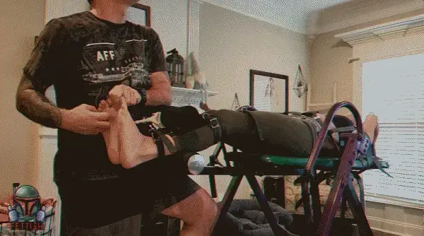 Invertickle - Ama Rio Next up on invertickle - insanely ticklish and dime, Ama Rio.<br><br>Not only do I work her feet over, but since she was in a sports bra I went ahead and threw in upper body / underarms for those who love that! Does she suffer in this intense setup? What do you think...
