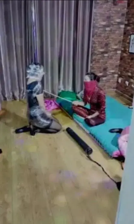 保鲜膜紧缚多重丝绸装袋调教 保鲜膜紧缚多重丝绸装袋调教<br>创作：嘉嘉原创<br>描述：保鲜膜紧缚多重丝绸装袋调教，多重丝绸装袋保鲜膜捆绑调教女奴，喜欢的请大家多多支持一下吧