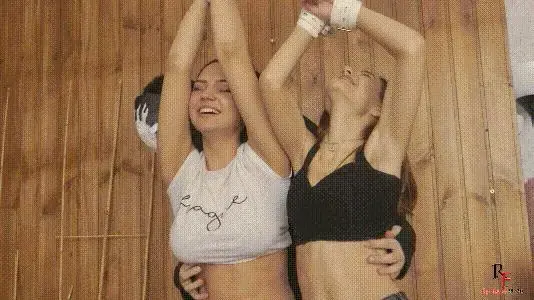 Tickle Maniac - Two girls with Deep armpits in Ticklish embrace (FULL HD MP4) Mara – super sensitive girl<br>Amina – new ticklish model<br><br>Sunny beautiful day it's a perfect time for tickling of two beautiful girls. Cute and super ticklish Mara is back in the new sexy summer look. She is dressed in a short shirt and ripped jeans.<br>New petite girl Amina has a very sexy body, ticklish ribs and deep beautiful armpits. She is dressed in a short top and black leather leggings.<br>In this video I'm going to tickle their upper body — focusing on the armpits and sides/ribs. Almost without a break I them individually and if possible, both at a time. Girls are insanely ticklish.<br>I tickle Mara and she writhes, her breasts are swaying. It's very nice to tickle her navel, creating the unbearable sensations for her.<br>Amina's sides are very delicate, it's like a crystal in my hands. I grab her, gently but strongly tickle every inch of open body. Especially her deep smooth armpits. From the tickling there she squeals and laughs.<br>That is the first Tickle Maniac episode, which is very intense and full of laughing.