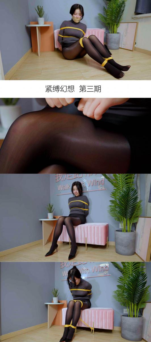 【红鲤鱼】《紧缚幻想》第三期，黑丝、少妇、大胸、长腿【解压密码hongliyu】非常日式 欢迎定拍