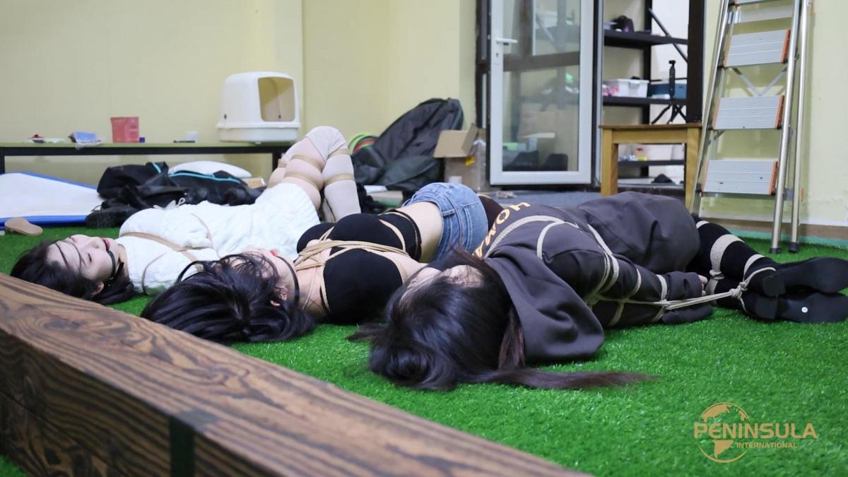 (半岛订拍） 海宇 小晚 缇娜 3人微剧情 捆绑堵嘴长筒靴 因为我原来读过一篇绳艺小说叫 绑架蕾艳红，所以就一直想拍出来。但是10年前的网文，现在看尬，就略微做了一些改编。大致内容是小晚被海宇和缇娜捉住了，送到了台账这边，然后3位小姐姐一次被台长捉住捆绑，最后被拖走的故事.<br>服装方面 3个人都是不同的服装 而且都穿了长筒靴 不知道有没有和楼主一样喜欢长筒靴的朋友<br><br>还有一点想说的是 我在看到  萌新t大佬的缚之轨迹系列 我深受启发 想拍属于自己的绳艺系列<br>这次出场的 暂时3个剧中小姐姐的名字暂时定为 佳音 星雨 和 珮瑾 起名字方面我天赋不高 还请大家多多提供名字 也希望大家在服装上给予建议<br><br>如果网盘链接失效了 或者 有任何的建议 请私信联系我 看到的都会回 除非在考试期间<br><br>希望大家喜欢这个视频<br>解压码<span style='color:#b0b0b0;'>[隐藏文字，购买后可见]</span>