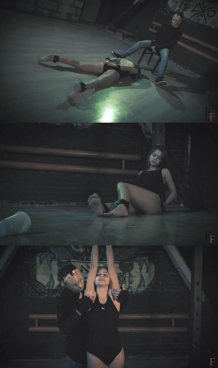 Leya is under arrest - Adventures of a captive RussianFetish<br>Russian Fetish<br>From: RF studio production<br><br>Description:<br><br>By John. Made by request<br><br>An old lock clangs and the masked man drives Leya by her hair, leading her to the middle of a dark and gloomy room and puts her in a chair. His voice is serious, he has no time for jokes, a holster is fastened on his hip.<br>- Tell me the damn code!<br>Leya prepared for the worst, she decided that she wouldn't crack for anything, but she didn't know how much longer she can keep it.<br>- I won't say, I won't tell you anything!<br>- Get up!<br>But the girl only silently looks at her tormentor. The man's hand reached for a holster and she obeyed.<br>- Get up to the wall!<br>Leya walks up to the wall and her cuffs on her left and right hands get locked together by a carbine. Her interrogation is just beginning...<br><br>This is an unusual clip, you can call it our experiment. It is difficult to categorize this clip. Here there are domination and humiliation, elements of bondage (cuffs on arms and legs) and a little tickling and barefoot plans. The main essence of this video is to convey the gloomy atmosphere of the dungeon, where a young and pretty girl was dragged for interrogation. Enjoy!<br><br> Category: BONDAGE<br>Related Categories: DID, PRISON PLAY, FEMALE TRAINING, BAREFOOT, WOMAN FOLLOWING ORDERS.<br>Keywords: leya, custom clip by john, no nudity, next door, cuffs, humiliation, prisoner, by request, dungeon, interrogation, barefeet, tied hands, upperbody tickling, foot fetish. <br><br>俄罗斯<br>俄罗斯恋物<br>来自：RF工作室制作<br><br>资料描述:<br><br>约翰。 应要求提出<br><br>一把旧锁叮当作响，戴面具的男人把莱娅赶在她的头发旁，把她带到一个黑暗阴森的房间中间，把她放在椅子上。 他的声音很严肃，他没有时间开玩笑，一个皮套扣在他的臀部。<br>-告诉我该死的密码！<br>Leya做好了最坏的准备，她决定她不会为了任何事情而崩溃，但她不知道她还能保持多久。<br>-我不会说，我不会告诉你任何事情！<br>-起来！<br>但女孩只是默默地看着她的折磨者。 男人的手伸了个皮套，她照办了。<br>-到墙上去！<br>Leya走到墙边，左手和右手的袖口被卡宾枪锁在一起。 她的审问才刚刚开始。..<br><br>这是一个不寻常的剪辑，你可以称之为我们的实验。 很难对这个片段进行分类。 这里有统治和羞辱，束缚元素（手臂和腿上的袖口）和一点点发痒和赤脚计划。 这个视频的主要本质是传达地牢的阴沉气氛，一个年轻漂亮的女孩被拖着进行审讯。 享受吧！<br><br>类别：束缚<br>相关类别：DID，监狱游戏，女性训练，赤脚，女人服从命令。<br>关键词：leya，约翰定制剪辑，没有裸体，隔壁，袖口，羞辱，囚犯，要求，地牢，审讯，赤脚，绑手，upperbody挠痒痒，恋足癖。<br><br><br>Categories:  bondage, shibari, rope bondage, shibaru, suspension, belts, bedtie, hogtied, foot fetish, feet, gag, tight bondage, strict bondage, bound elbows, struggling, ballgagged, helpless.<br>分类:束缚,shibari,绳索束缚,shibari,悬挂,腰带,睡前,hogtied,恋足癖,脚,插科打诨,紧束缚,严格的束缚,束缚肘部,挣扎,ballgagged,无奈.<br>