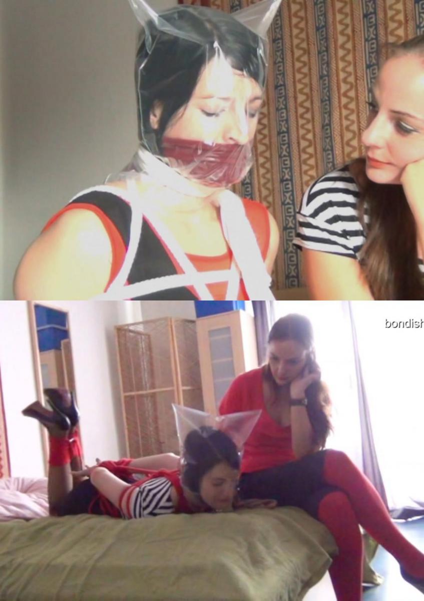 BONDAGE BREATHPLAY BOOTCAMP 卡罗拉正在进行呼吸训练营，以提高她的屏息能力：拿出一个塑料袋和一条连裤袜。我会把它紧紧地系在你的脖子上然后拉。是时候让这场呼吸游戏更上一层楼了。今天我真的要掌控一切。这将是一个挑战，一个真正的心灵操，但我知道你可以做到。毕竟，我会让我为自己奋斗感到很好。	<br>Carola is doing a breathplay bootcamp to improve her breath holding performance: Get out a plasticbag and a pair of pantyhose. I will tie it tightly around your neck and pull. It's time to take this breath play session to the next level. And today I'm really going to take control. It's going to be challenging, a real mind fuck, but I know you can do it. After all, I'm going to make it feel so good to struggle for me.