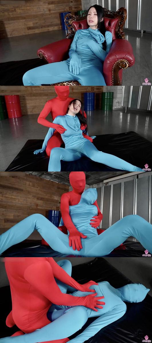 全身タイツ悶絶FUCKラバーウーマン 05 full body tights 小姐姐穿蓝色zentai，先是自摸自嗨，随后和zentai男各种姿势大战贴贴。<br><br><span style='color:#b0b0b0;'>[隐藏文字，购买后可见]</span>