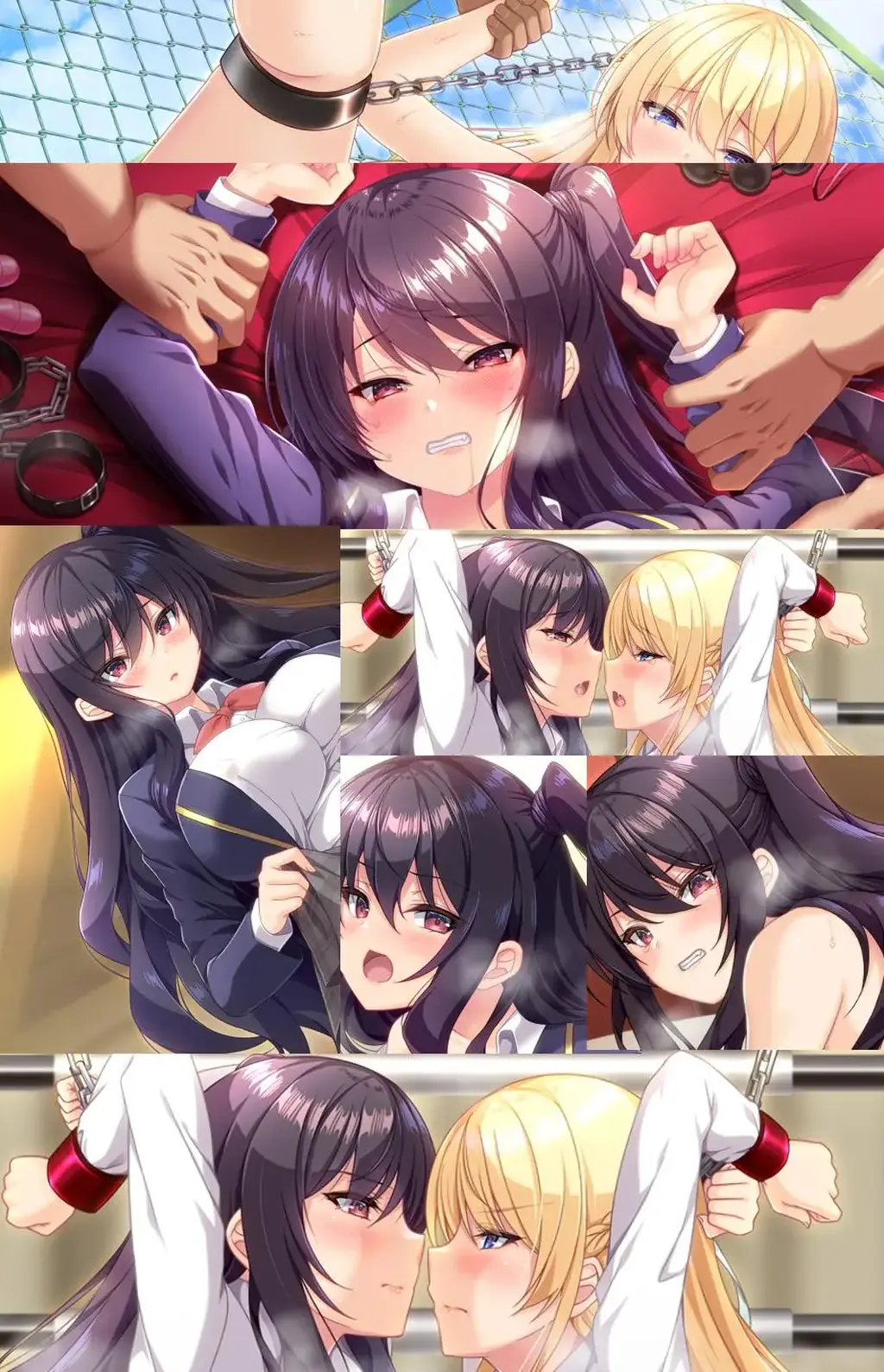 【通常版】ワケありJK従属学園 強制絶頂は終わらない 请原谅我吧<br>——对不起。你能去这所学校吗？<br>花铃是名流小姐。但是，父母事业失败。<br>因为借款而四处碰壁的时候，入学指南送到了。<br>那里是只有女生才能获得巨额财富的秘密学校。<br>然而，等待她的确实无法结束的调./.教~<br>游戏打开方式：先打开如倒数第五张图所示的exe文件，之后将如倒数第四张图所示的exe文件拖进去<br><br>注意，请不要在线解压，因为网盘等问题被和谐，直接在评论里面和我说一声补档即可，一般会在3天之内补上。<br>（ps：一般没有解压密码，如果有，默认是提取码）<br>（pss：下载完成后是后缀为.111的文件，需要右键点击重命名改后缀，将他改成.7z才可进行解压，如最后三张截图所示，中间那步点是）<br>（psss：个别用户压缩包使用自带的压缩软件如果无法解压请下载《360压缩》进行解压，因为我是用360压缩软件进行生成的压缩包，此软件百分百解压）