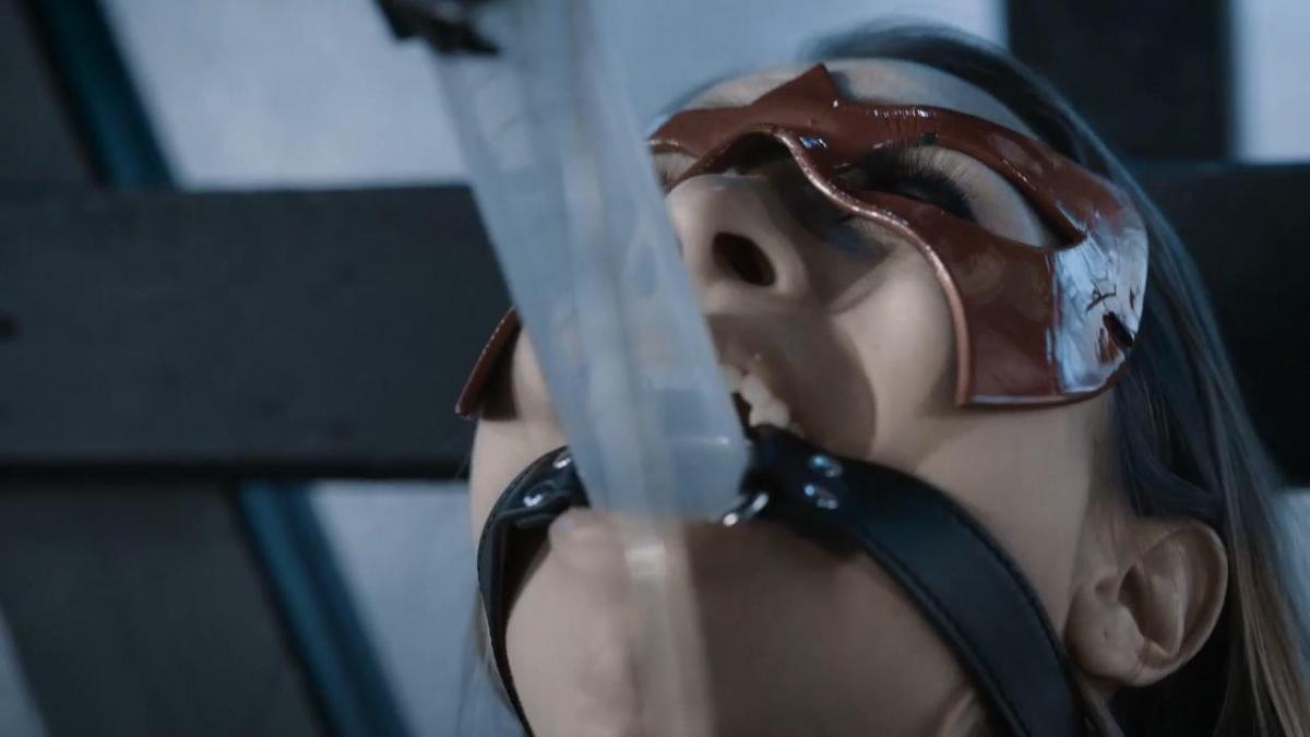 “Vengeance” featuring Coco Undercover, Red positions herself at a weapons manufacturing facility prior to Octavia’s arrival. She’s got the jump on Octavia and makes quick work of the villainess and her henchman. Octavia is sentenced to 10 years hard time. She’s got connections though, and after only 3 years, she manages to get released