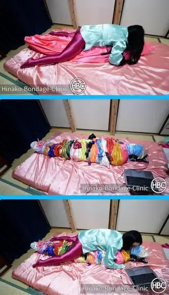 Satin Snuggling and Satin Bondage with Ear Licking ASMR Satin Snuggling and Satin Bondage with Ear Licking ASMR<br>描述：Satin Snuggling and Satin Bondage with Ear Licking ASMR，奴隶被包裹成丝绸木乃伊