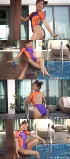 2022-11-01 Momoe in Aquanaut Swimsuit 攒了一年的Hiro Gato系列，这几天集中更一下，让大家久等了。<br>期间会刷屏，给大家造成的不便请谅解。<br><br>这个宝藏写真系列，懂的都懂，专拍 zentai   体操服   丝袜 的。<br>衣服材质是相当的棒。<br>拍摄的手法也很干净很清爽。<br>出镜的女孩们都超级赞。<br><br>强推Rei和Muay这两位模特。<br>Rei很甜很灵动，Rei的体操服 丝袜是一绝。<br>Muay很御身材好，Muay的zentai是一绝。<br><br>女孩们身穿各种丝滑的紧身衣物，或是摆出pose，或是随意扭动，或是抚摸自己。<br>每一部看完了都会让人觉得很舒服，越看越有味道。<br>清爽，赏心悦目的同时，又可以当成L管神片来用。<br>整个系列很具有收藏意义，欢迎大家挑喜欢的冲起。<br><br><br><br>说明：<br>这个系列的视频真的很难搞，今年比去年更难搞。大家且看且珍惜。<br>网站视频是加密嵌入的，要专门的下载器。<br>之前的下载器全都不好用了，找了好久才找到能用的下载器。<br>下载下来的视频又没有背景音乐，我又在保证画质无损的情况下，挨个视频剪辑加了背景音乐。<br>5分钟以下金币福利。<br>5-6分钟的全部1钻。<br>6分钟以上不超过2钻。<br>比去年是贵了点，但是这个系列真的基本不赚钱，纯白忙活，赚瓶可乐喝喝。<br>还请大家多多理解，多多支持，感激不尽。