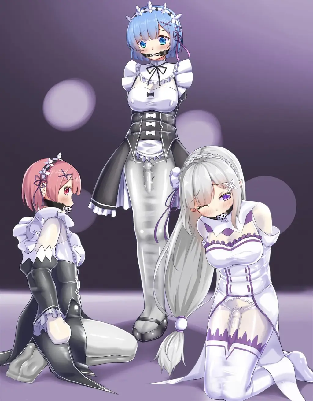 很多女生1010 - 非常好看的 [Maid,Gag,latex bodysuit,Strait jacket,Vibrator]