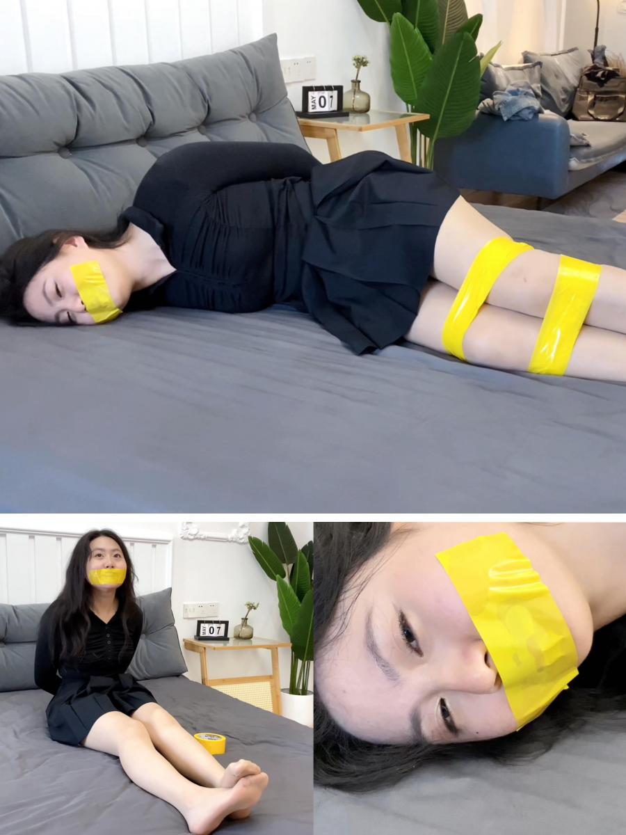 【缚艺录】【DDL—032】【小G定拍】纯黄色胶带，捆绑与封嘴，小G的接受度还是很不错的，充满了猎奇感~ 1.周更视频，致力于拍摄gagpara的风格，【缚艺录】老观众懂得都懂~<br>2.接长期定拍，价格优惠，非诚勿扰，加好友备注来意，《缚艺录》新QQ：2143175428<br>3.倡导绿色、健康的亚文化，不接受裸露X器官，大尺度等，色情勿扰！只接受正常绳艺，以及绳艺娱乐方面的内容；部分模特出于隐私考虑，不出镜。<br>4.压缩包密码：wkswks<br>5.祝各位同好，身体健康，生活美满