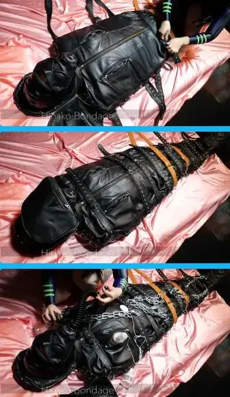 Maximum Secruity Leather Rest Sack; Belts, Chains, and Locks Maximum Secruity Leather Rest Sack; Belts, Chains, and Locksv<br>描述;Maximum Secruity Leather Rest Sack; Belts, Chains, and Locks,乳胶全包木乃伊，喜欢的请大家多多支持一下吧