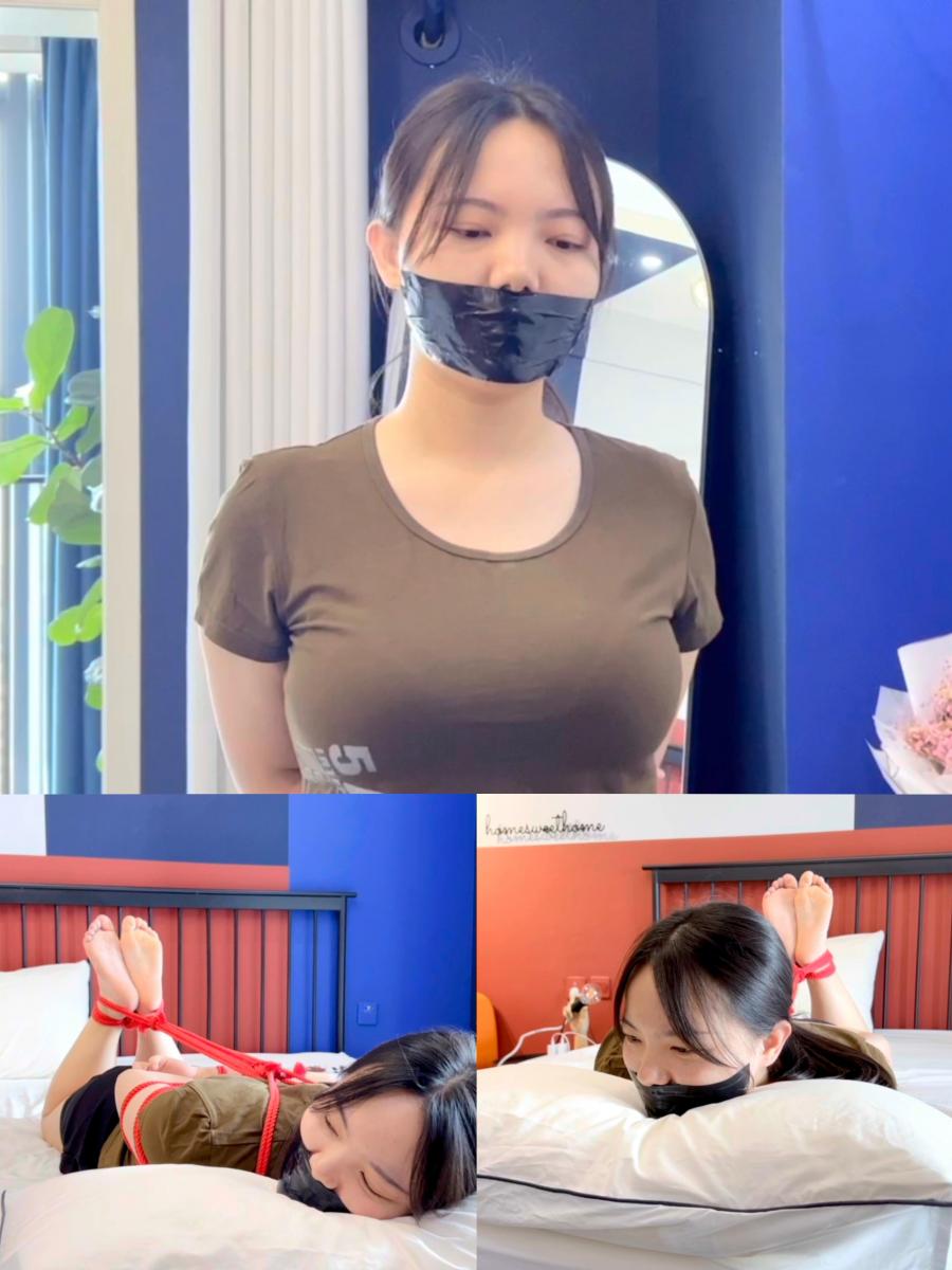 【缚艺录】【DDL—039】【小沐】新模小沐，C罩杯的Bra，很有弹性，第一次，先来一波绳艺，正常小高手+驷马~ 1.周更视频，致力于拍摄gagpara的风格，【缚艺录】老观众懂得都懂~<br>2.接长期定拍，价格优惠，非诚勿扰，加好友备注来意，《缚艺录》新QQ：2143175428<br>3.倡导绿色、健康的亚文化，不接受裸露X器官，大尺度等，色情勿扰！只接受正常绳艺，以及绳艺娱乐方面的内容；部分模特出于隐私考虑，不出镜。<br>4.压缩包密码：wkswks<br>5.祝各位同好，身体健康，生活美满